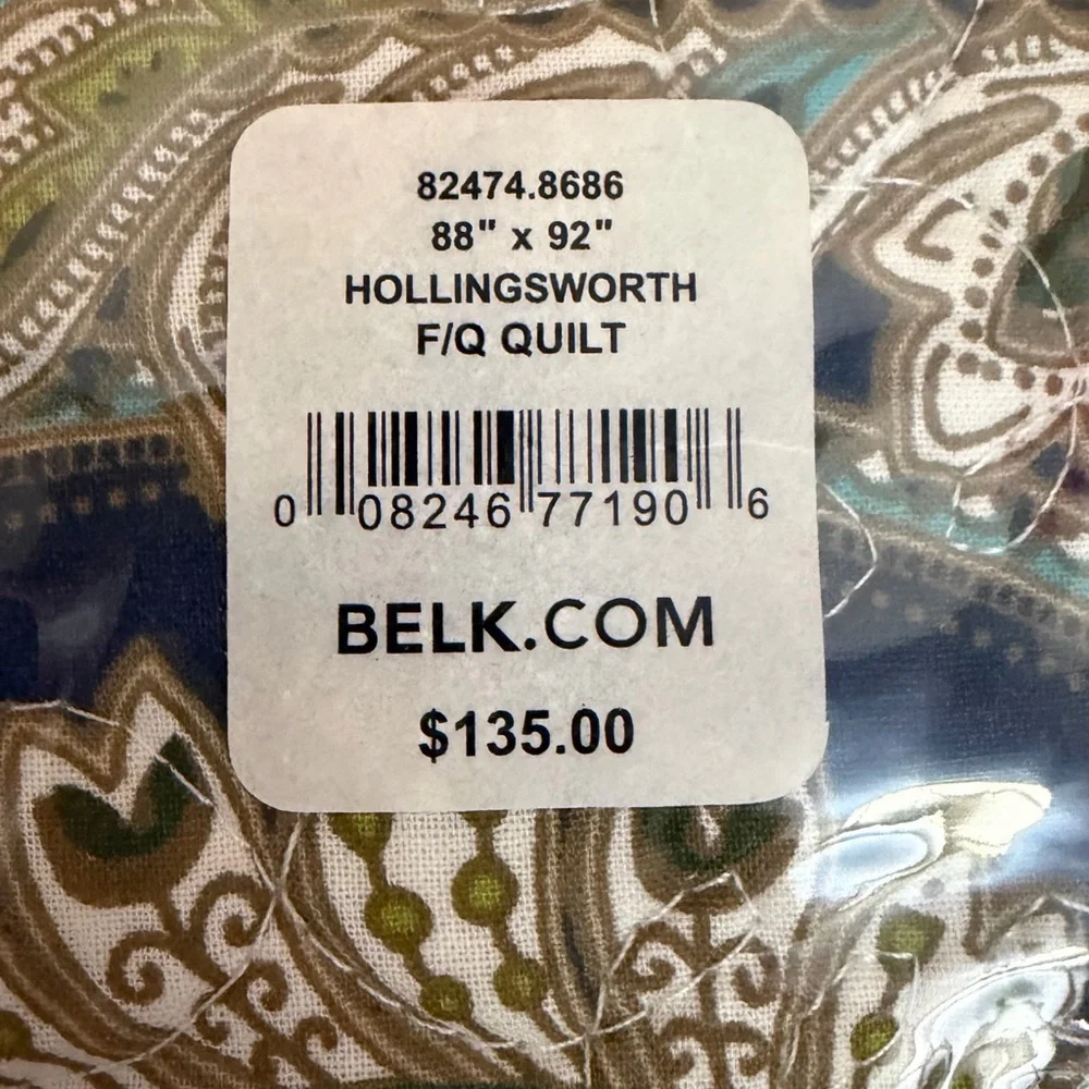 MODERN SOUTHERN HOME Hollingsworth Full/Queen Comforter Set